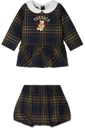 VERSACE Ensemble robe-short Tartan Love Teddy