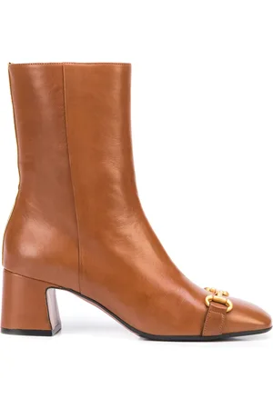 Madison.Maison Bottines en cuir à mors