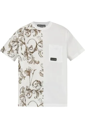 VERSACE T-shirt à imprimé Barocco