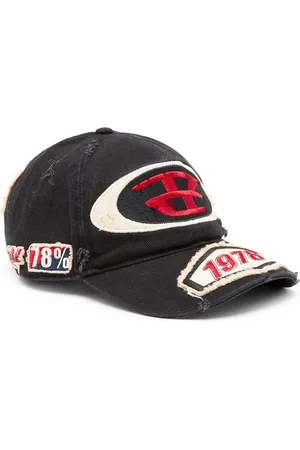 Diesel Casquette C-Braff à effet usé