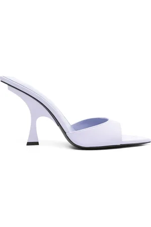 The Attico Mules Ester 110 mm en cuir