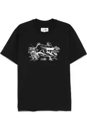 Maison Margiela T-shirt à imprimé graphique