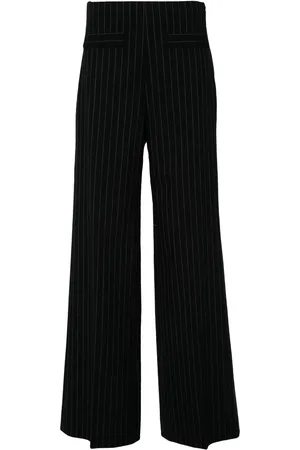 Sandro Pantalon à fines rayures