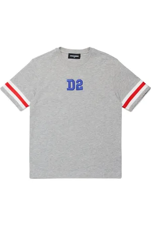 Dsquared2 T-shirt en coton à logo brodé