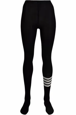 Thom Browne Collants à détail 4 bandes signature