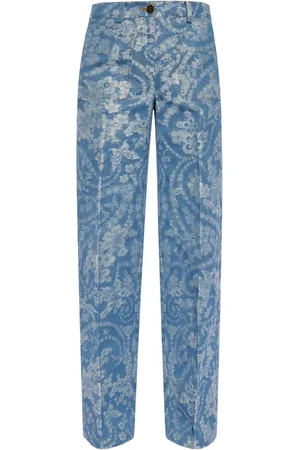 Etro Jean à fleurs