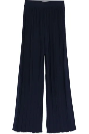 Lanvin Pantalon à design plissé