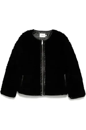 B+AB Veste en fourrure artificielle