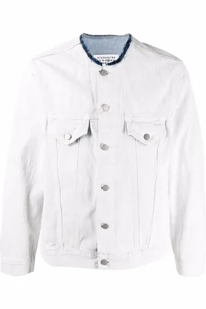 Maison Margiela Veste en jean à bords francs