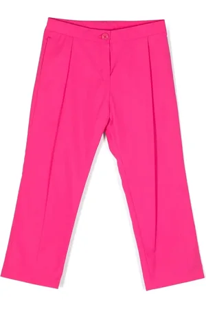 Kenzo Pantalon droit à logo brodé