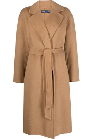 Ralph Lauren Manteau croisé à taille ceinturée