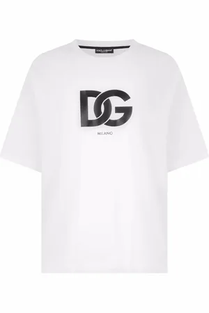 Dolce & Gabbana T-shirt en coton à logo DG