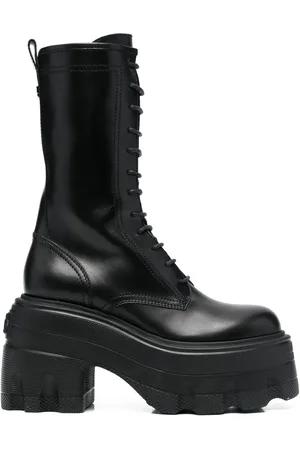 Casadei Bottes Maxi 120 mm à lacets