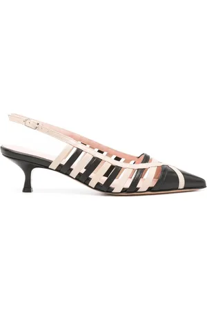 ANNA F. Escarpins en cuir 60 mm