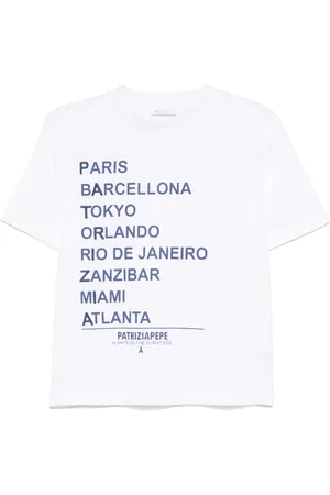 Patrizia Pepe T-shirt à imprimé texte