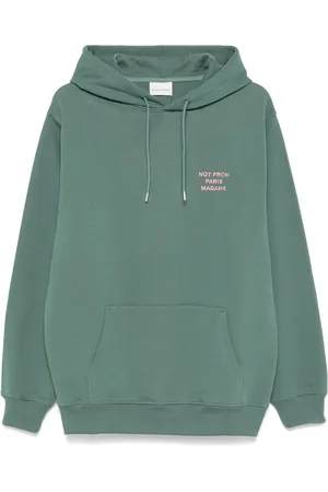 Drôle de Monsieur Hoodie à slogan imprimé