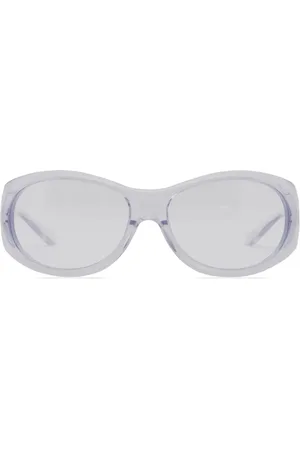 Courrèges Lunettes de soleil Hybrid 01 à monture ovale