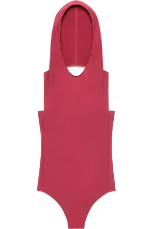 Courrèges Body Illusion à capuche