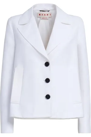 Marni Blazer en coton à simple boutonnage