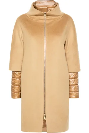 HERNO Manteau en laine vierge à empiècements détachables