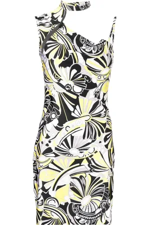 COPERNI Robe imprimée à découpes