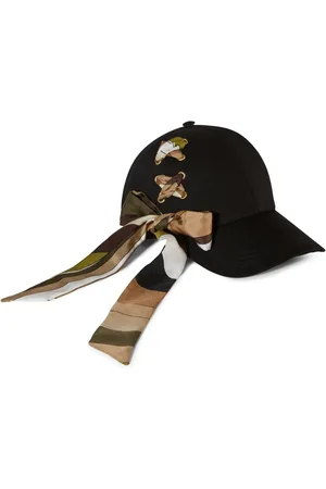 Puccini Casquette en coton à imprimé Iride