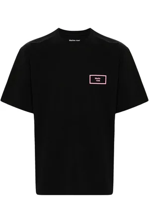 MARTINE ROSE T-shirt en coton à logo imprimé
