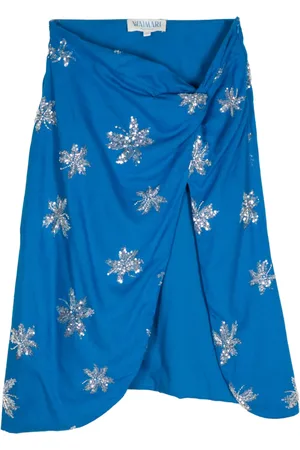 Waimari Jupe mi-longue Ari à design drapé