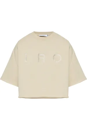 IRO T-shirt en coton à logo imprimé