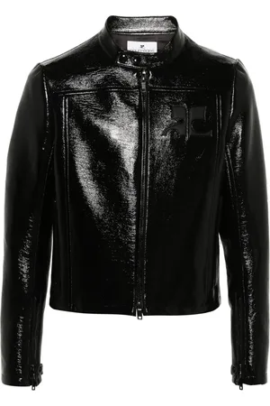 Courrèges Veste à logo appliqué