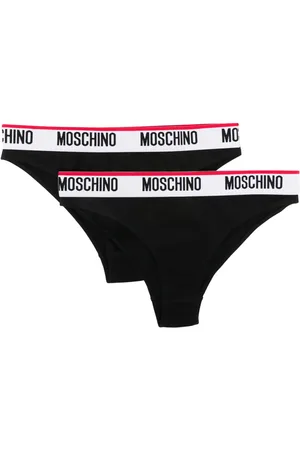 Moschino Lot de deux boxers à bande logo
