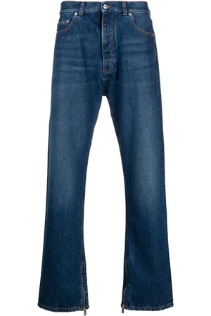 OFF-WHITE Jean droit à taille haute