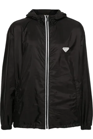 Prada Veste Re-Nylon à capuche