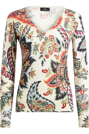 Etro Pull à motif cachemire