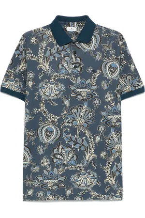 Etro Polo à motif cachemire