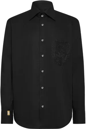 BILLIONAIRE Chemise à motif monogrammé brodé