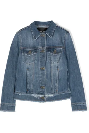 Dondup Veste en jean à bords francs