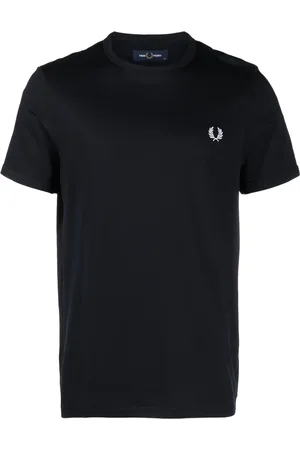 Fred Perry T-shirt en coton à logo brodé