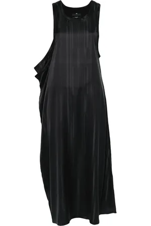 Y-3 Robe longue à rayures