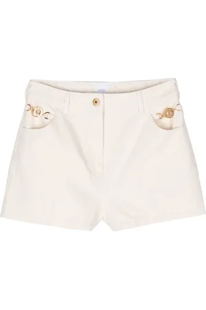 Patou Short en coton à logo gravé