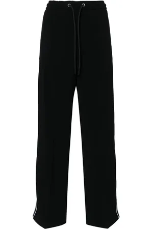 Moncler Pantalon droit à plis marqués