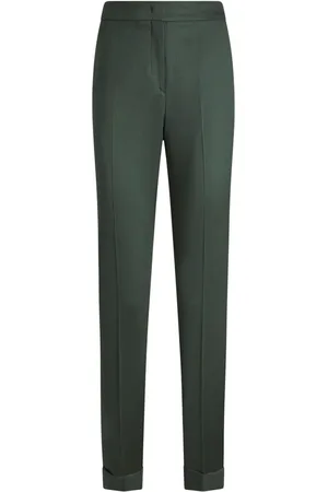 Etro Pantalon en laine à coupe courte