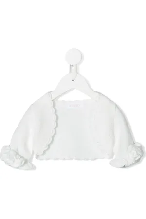 Mimilù Cardigan à bords volantés