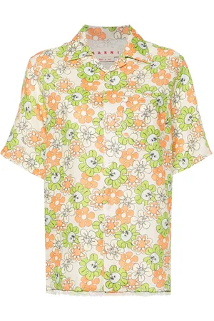 Marni Chemise en lin à fleurs