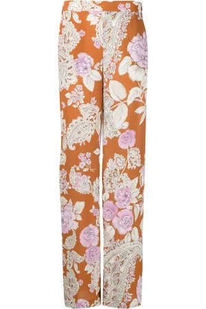 Twin-Set Pantalon ample à fleurs