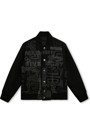 Givenchy Veste bomber à logo brodé