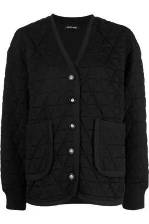 tout a coup Veste bomber à design matelassé