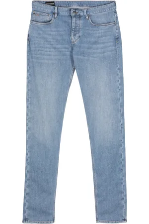 Emporio Armani Jean slim à taille basse