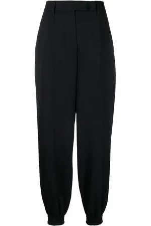 Prada Pantalon de tailleur à coupe fuselée
