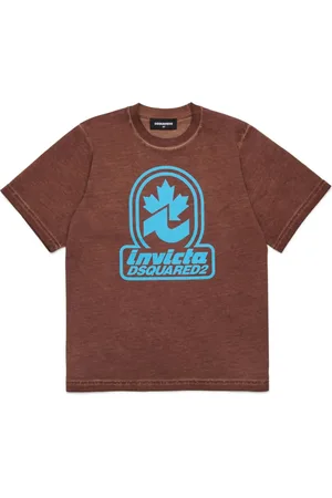 Dsquared2 T-shirt à slogan imprimé